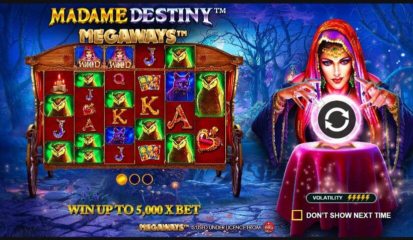 Slot Pragmatic Play Madame Destiny: Ramalan Nasib dengan Megaways